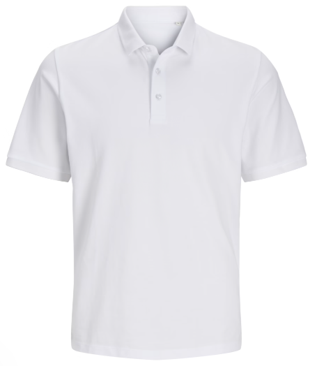 Polo Organic White Small (7556)