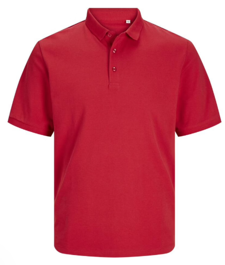 Polo Organic Red Large (7556)